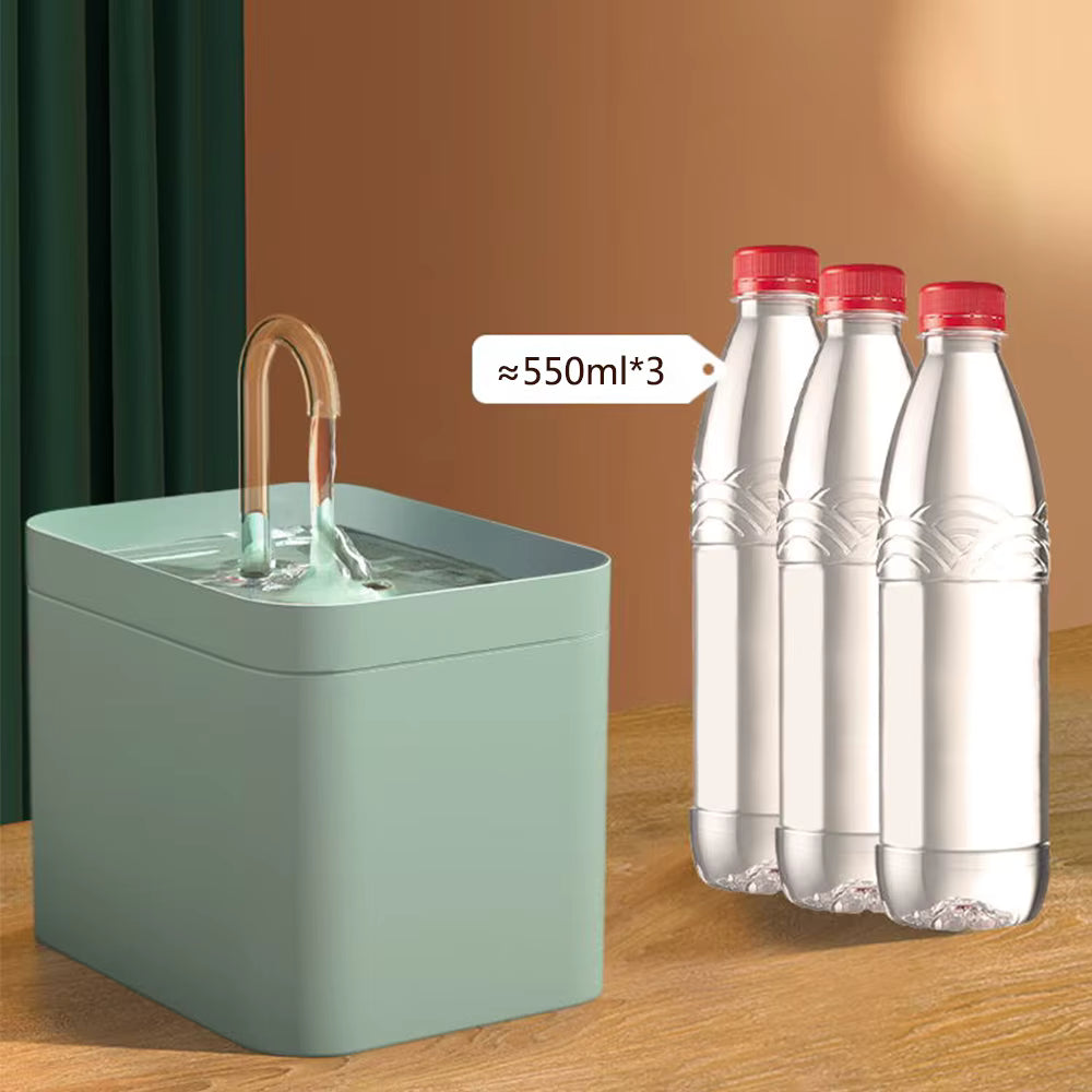 Fuente de Agua Silenciosa Nekora™ — Hidratación Inteligente para tu Gato